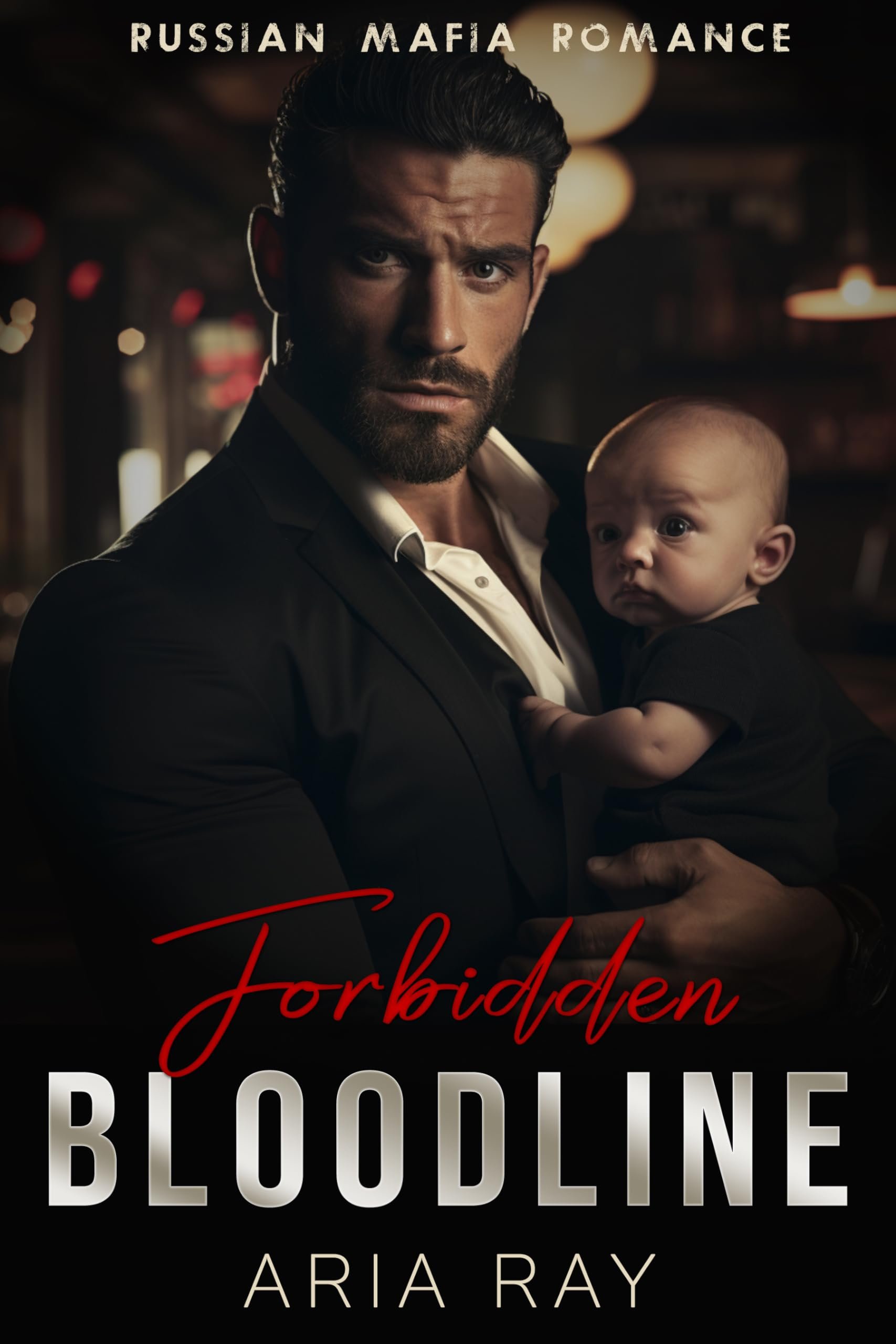 Forbidden Bloodline: A Secret Baby Russian Mafia Romance Cover